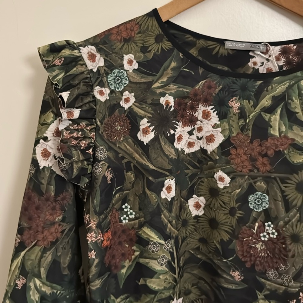 Zara Green Dress, Size 8